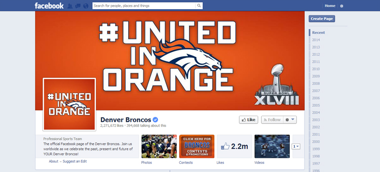 Wasp Mobile Analyzes The Broncos Facebook Account