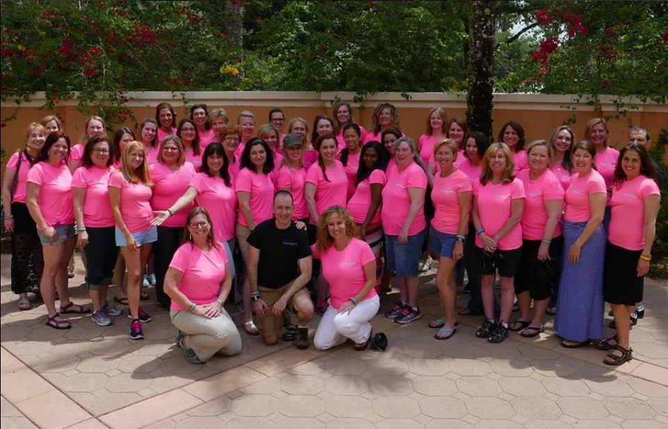 traveling moms on annual disney retreat